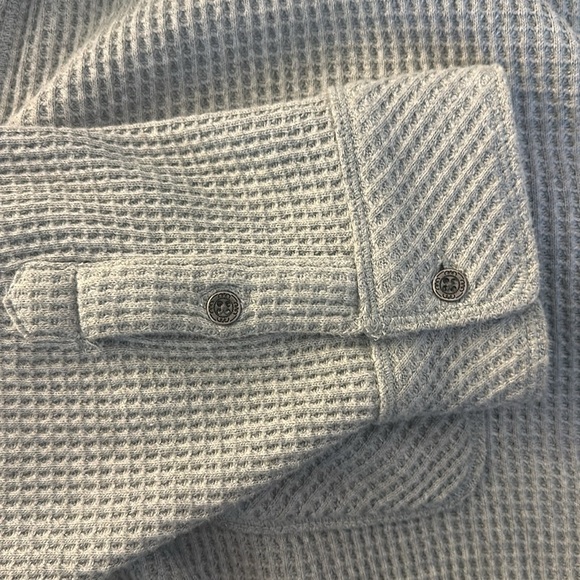 Aerie LumberJane Waffle Top medium heather grey - Picture 9 of 13